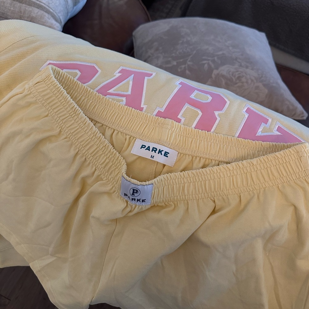 Parke Yellow Shorts